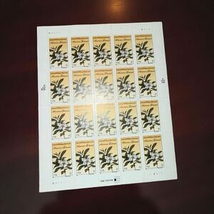 US Scott ‘99  #3314 33 Cent John & William Bartram Botanists Sheet of 20 Stamps